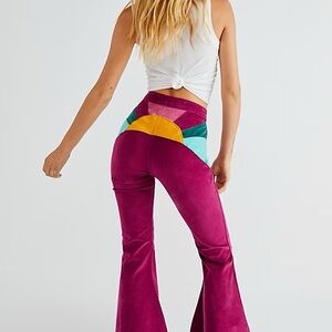 Ray Of Sunshine Cord Flare Jeans
Free People